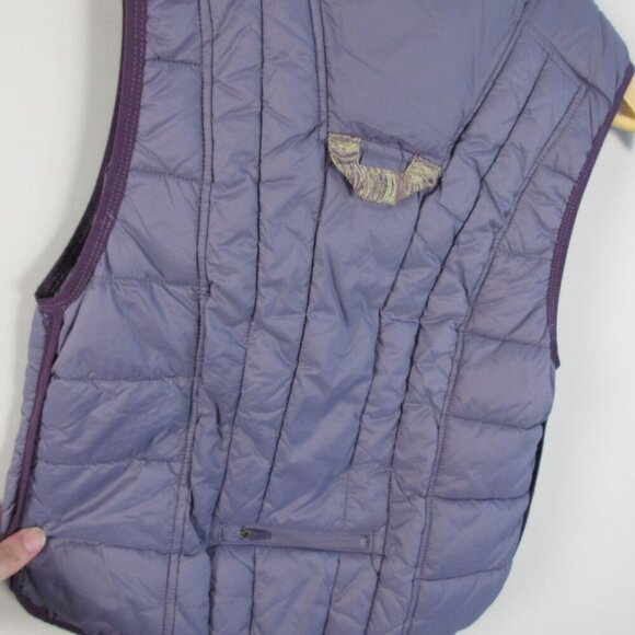 Free People FP Movement Active Puffer Vest Women XS Purple Winter Outdoor 202 - Picture 7 of 11